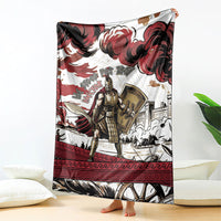 Hector Iliad Stood For Troy Blanket Ancient Greek Trojan Prince Hector Sword Shield Battle