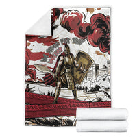 Hector Iliad Stood For Troy Blanket Ancient Greek Trojan Prince Hector Sword Shield Battle