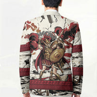 Hector Iliad Stood For Troy Blazer Ancient Greek Trojan Prince Hector Sword Shield Battle