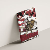 Hector Iliad Stood For Troy Canvas Wall Art Ancient Greek Trojan Prince Hector Sword Shield Battle
