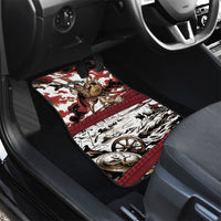 Hector Iliad Stood For Troy Car Mats Ancient Greek Trojan Prince Hector Sword Shield Battle