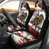 Hector Iliad Stood For Troy Car Seat Cover Ancient Greek Trojan Prince Hector Sword Shield Battle