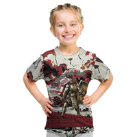 Hector Iliad Stood For Troy Kid T Shirt Ancient Greek Trojan Prince Hector Sword Shield Battle