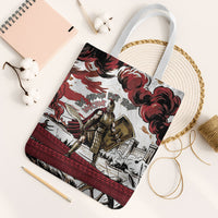 Hector Iliad Stood For Troy Tote Bag Ancient Greek Trojan Prince Hector Sword Shield Battle