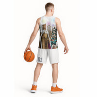 La Merce Festival Barcelona Basketball Jersey Catalan Culture Sagrada Familia Castellers