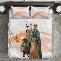 La Merce Festival Barcelona Bedding Set Catalan Culture Sagrada Familia Castellers