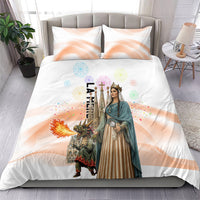 La Merce Festival Barcelona Bedding Set Catalan Culture Sagrada Familia Castellers