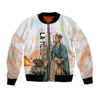 La Merce Festival Barcelona Bomber Jacket Catalan Culture Sagrada Familia Castellers