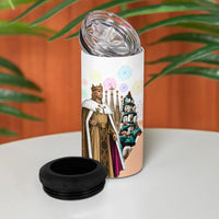 La Merce Festival Barcelona 4 in 1 Can Cooler Tumbler Catalan Culture Sagrada Familia Castellers
