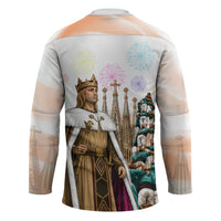 La Merce Festival Barcelona Hockey Jersey Catalan Culture Sagrada Familia Castellers