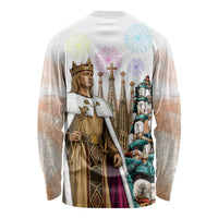 La Merce Festival Barcelona Long Sleeve Shirt Catalan Culture Sagrada Familia Castellers