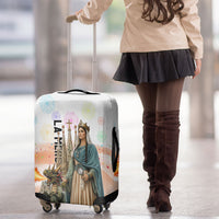 La Merce Festival Barcelona Luggage Cover Catalan Culture Sagrada Familia Castellers