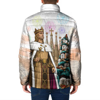 La Merce Festival Barcelona Padded Jacket Catalan Culture Sagrada Familia Castellers