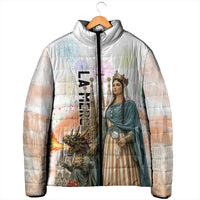 La Merce Festival Barcelona Padded Jacket Catalan Culture Sagrada Familia Castellers