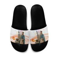 La Merce Festival Barcelona Slide Sandals Catalan Culture Sagrada Familia Castellers