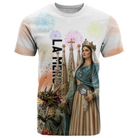 La Merce Festival Barcelona T Shirt Catalan Culture Sagrada Familia Castellers