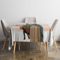 La Merce Festival Barcelona Tablecloth Catalan Culture Sagrada Familia Castellers