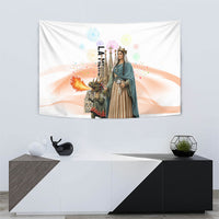 La Merce Festival Barcelona Tapestry Catalan Culture Sagrada Familia Castellers