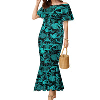 Three 6 Mafia Skull Mermaid Dress Three 6 Mafia - Wonder Print Shop