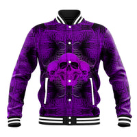 Skull Pattern Baseball Jacket I Am Who I Am Your Approval Isn't Needed - Wonder Print Shop