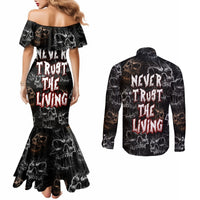 skull-pattern-couples-matching-mermaid-dress-and-long-sleeve-button-shirts-never-trust-the-living