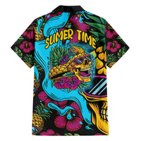Pineapple Skull Kid Hawaiian Shirt Sumer Time - Wonder Print Shop