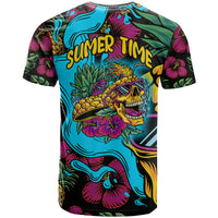 Pineapple Skull T Shirt Sumer Time - Wonder Print Shop