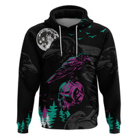 Crow Skull Hoodie My Mascot Is The A Crow - Wonder Print Shop