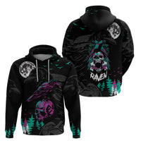 Crow Skull Hoodie My Mascot Is The A Crow - Wonder Print Shop