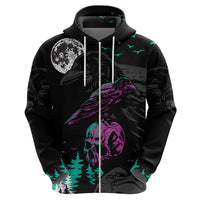 Crow Skull Hoodie My Mascot Is The A Crow - Wonder Print Shop