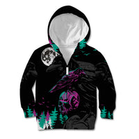 Crow Skull Kid Hoodie My Mascot Is The A Crow - Wonder Print Shop