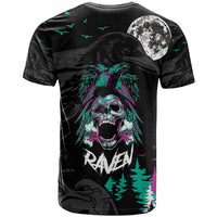 Crow Skull T Shirt My Mascot Is The A Crow - Wonder Print Shop