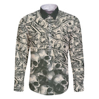 Skull Money Family Matching Summer Maxi Dress and Hawaiian Shirt The Money You Make Is A Symbol - Wonder Print Shop