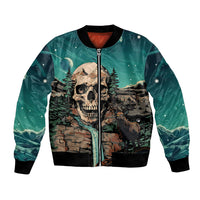 Skull Hunt Bomber Jacket The Best Kine Of Raiser A Hunting - Wonder Print Shop