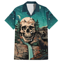 Skull Hunt Family Matching Long Sleeve Bodycon Dress and Hawaiian Shirt The Best Kine Of Raiser A Hunting - Wonder Print Shop