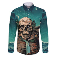 Skull Hunt Family Matching Off Shoulder Short Dress and Hawaiian Shirt The Best Kine Of Raiser A Hunting - Wonder Print Shop