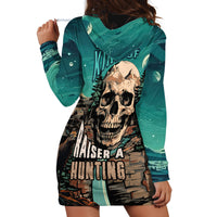 Skull Hunt Hoodie Dress The Best Kine Of Raiser A Hunting - Wonder Print Shop