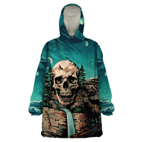 Skull Hunt Wearable Blanket Hoodie The Best Kine Of Raiser A Hunting - Wonder Print Shop