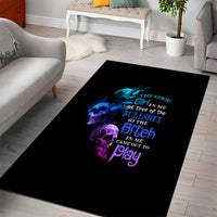 The Good Girl In Me Got Tired Area Rug - Wonder Print Shop