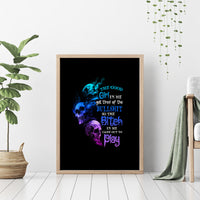 The Good Girl In Me Got Tired Canvas Wall Art - Wonder Print Shop
