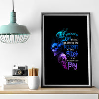 The Good Girl In Me Got Tired Canvas Wall Art - Wonder Print Shop