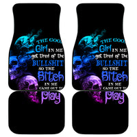 The Good Girl In Me Got Tired Car Mats - Wonder Print Shop
