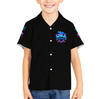 The Good Girl In Me Got Tired Family Matching Short Sleeve Bodycon Dress and Hawaiian Shirt - Wonder Print Shop