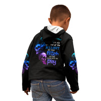 The Good Girl In Me Got Tired Kid Hoodie - Wonder Print Shop
