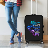 The Good Girl In Me Got Tired Luggage Cover - Wonder Print Shop
