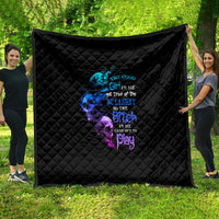 The Good Girl In Me Got Tired Quilt - Wonder Print Shop