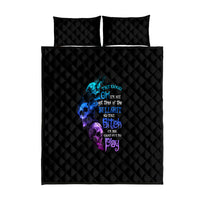 The Good Girl In Me Got Tired Quilt Bed Set - Wonder Print Shop