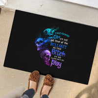 The Good Girl In Me Got Tired Rubber Doormat - Wonder Print Shop