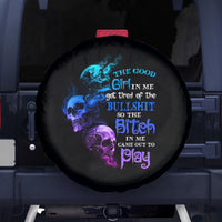 The Good Girl In Me Got Tired Spare Tire Cover - Wonder Print Shop