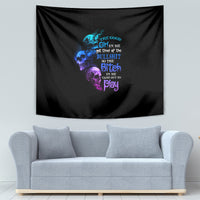 The Good Girl In Me Got Tired Tapestry - Wonder Print Shop